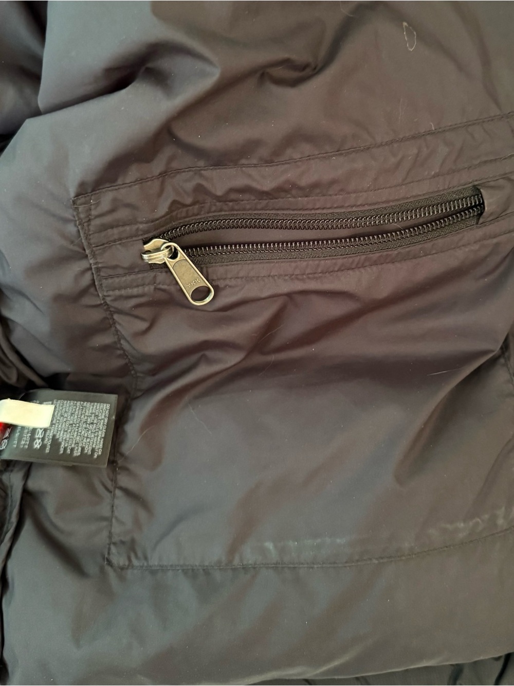 North Face Mens Vintage 96 Retro Nuptse 700 Down Small Puffer Jacket Coat Black - Picture 10 of 16